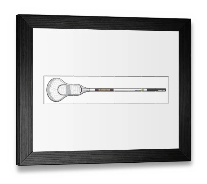 Framed Print : Lacrosse stick Framed Print : Lacrosse stick