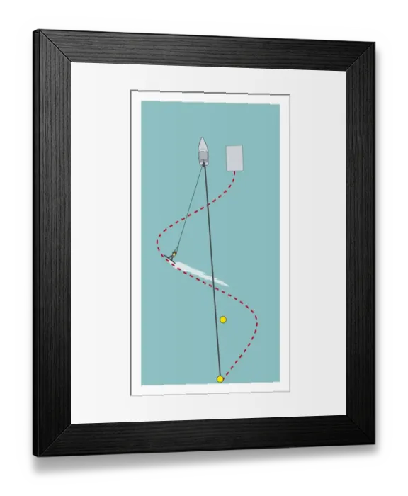 Framed Print : Waterskiing jump course Framed Print : Waterskiing jump course