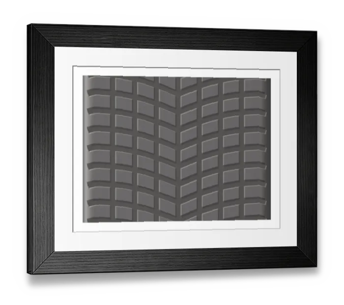 Framed Print : Texture of tyre Framed Print : Texture of tyre