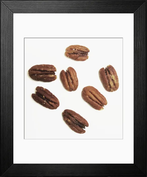 Framed Print : Seven pecan nuts Framed Print : Seven pecan nuts