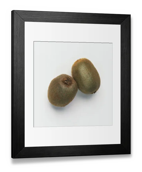 Framed Print : Two kiwi fruit Framed Print : Two kiwi fruit