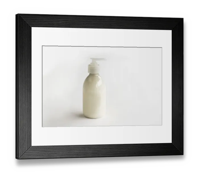 Framed Print : Bottle of soap Framed Print : Bottle of soap
