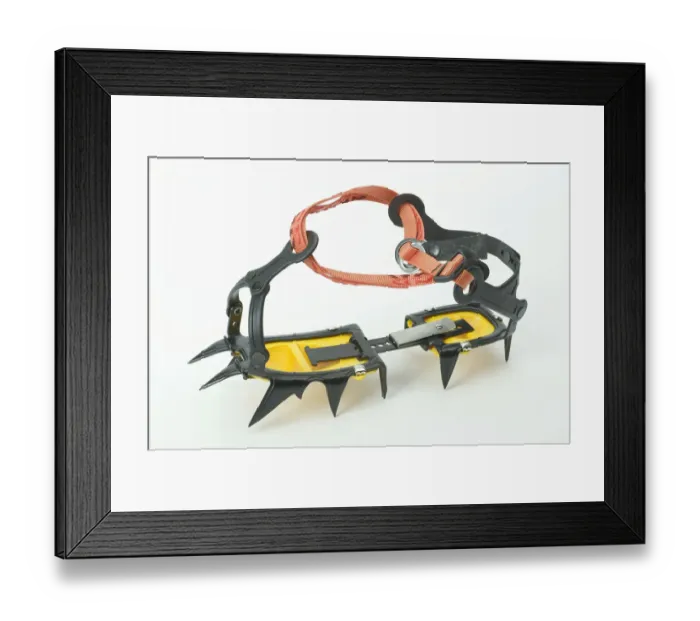 Framed Print : Crampon Framed Print : Crampon