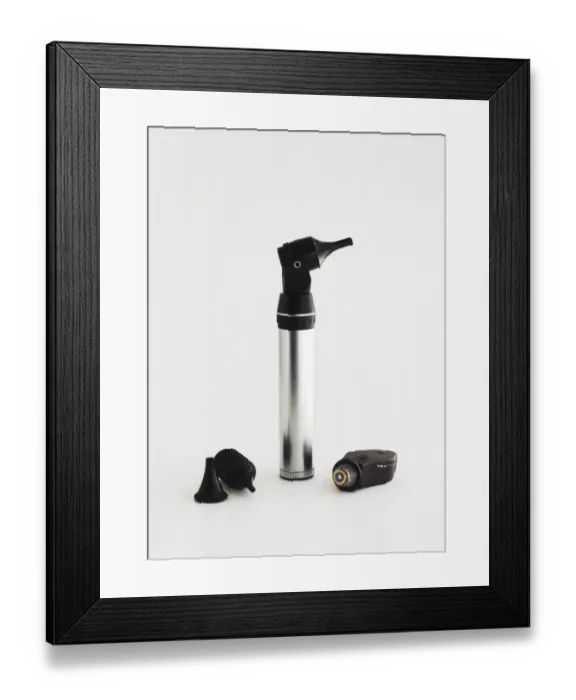 Framed Print : Otoscope Framed Print : Otoscope
