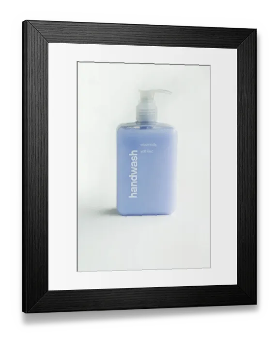 Framed Print : Bottle of soap Framed Print : Bottle of soap