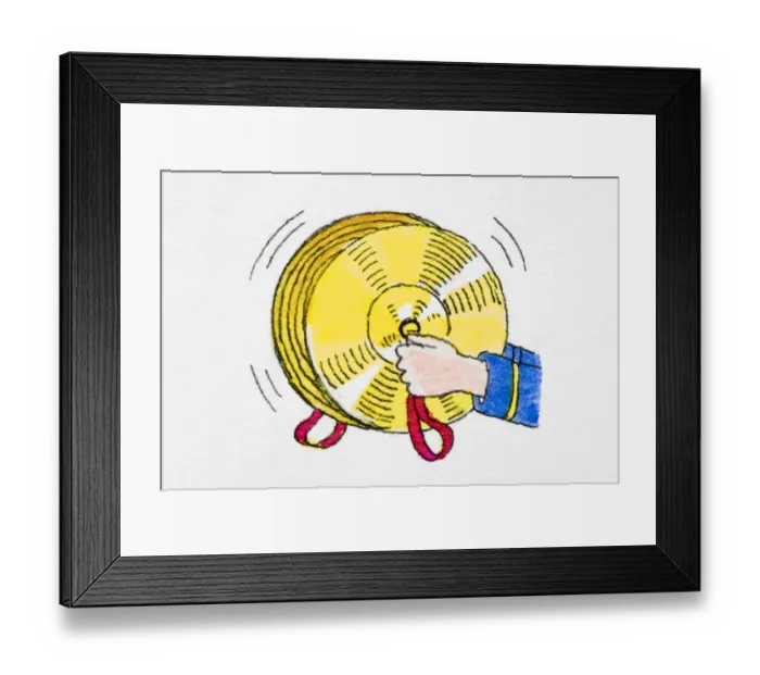 Framed Print : Hands hitting two cymbals together Framed Print : Hands hitting two cymbals together