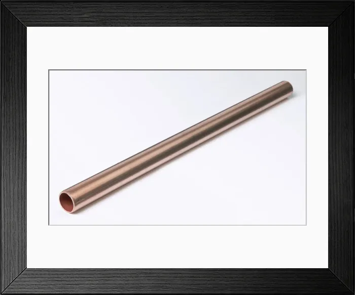Framed Print : Copper pipe Framed Print : Copper pipe