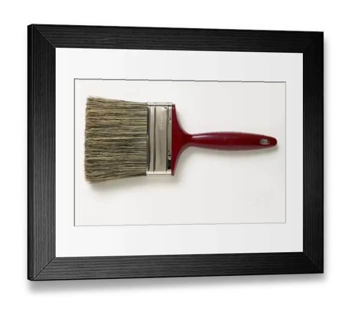 Framed Print : Plasterers brush Framed Print : Plasterers brush