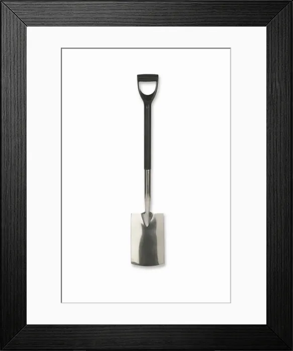 Framed Print : Spade