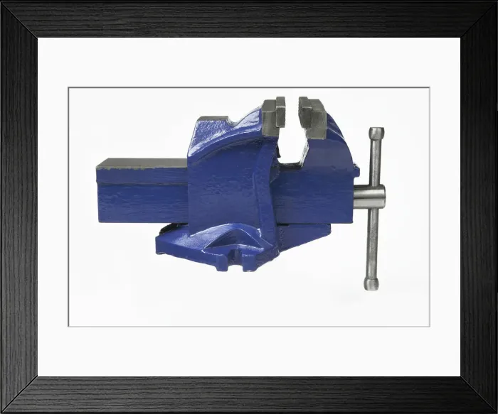 Framed Print : Workshop vice Framed Print : Workshop vice