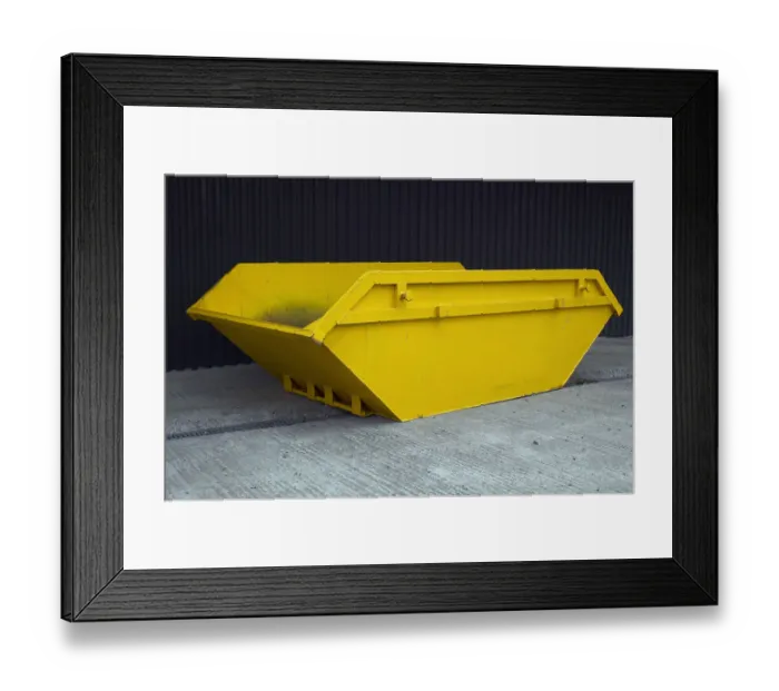 Framed Print : Yellow skip Framed Print : Yellow skip