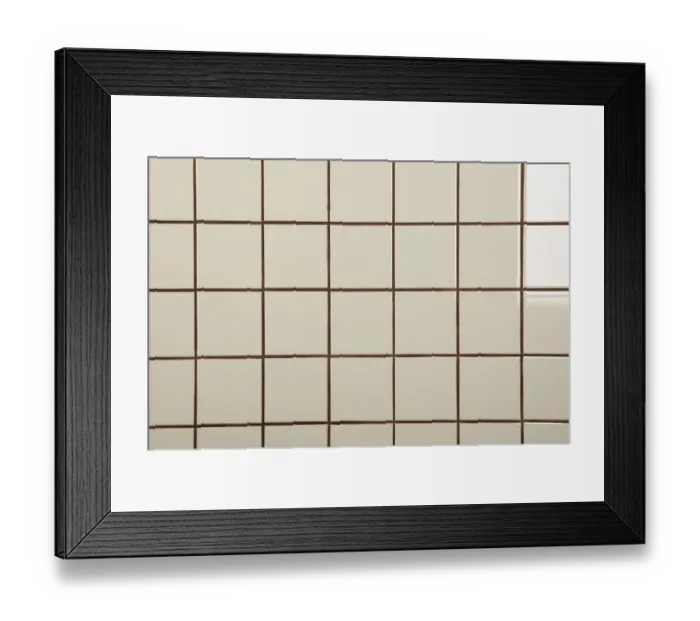 Framed Print : Square tiles Framed Print : Square tiles