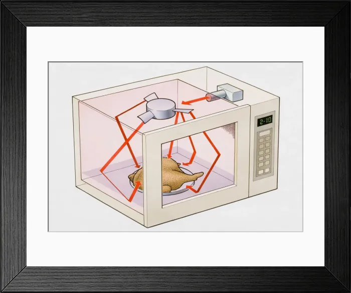 Framed Print : Microwave Framed Print : Microwave