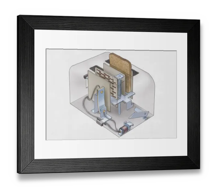 Framed Print : Toaster Framed Print : Toaster