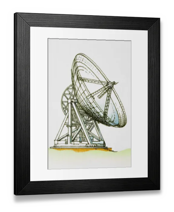 Framed Print : Satellite dish Framed Print : Satellite dish
