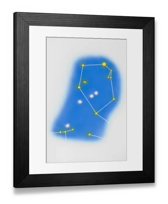 Framed Print : Auriga, Taurus, Gemini Framed Print : Auriga, Taurus, Gemini