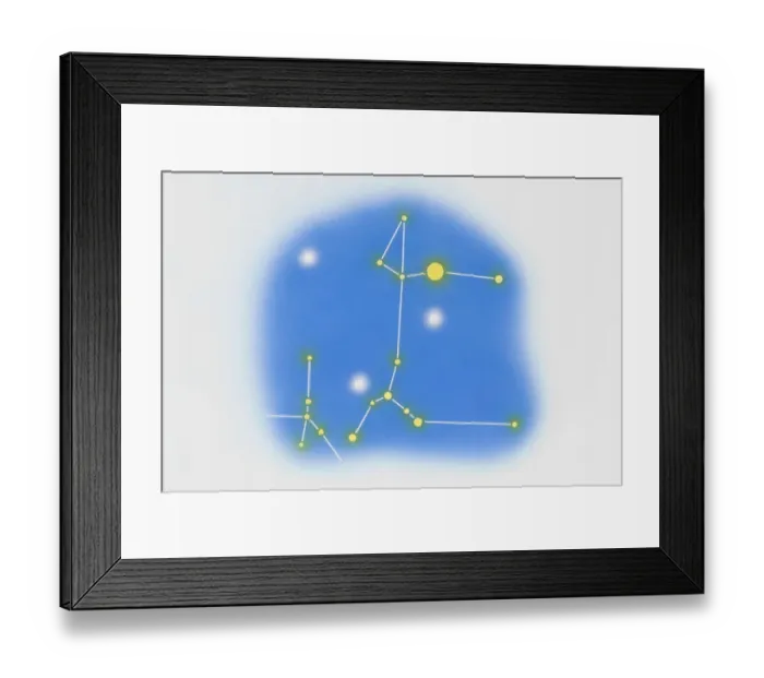 Framed Print : Puppis, canis major (dog stars) Framed Print : Puppis, canis major (dog stars)