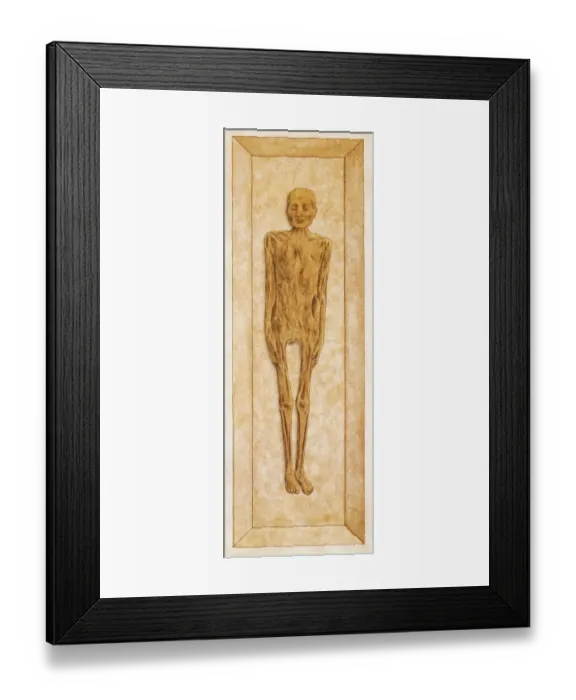 Framed Print : Mummified pharaoh encased in coffin Framed Print : Mummified pharaoh encased in coffin