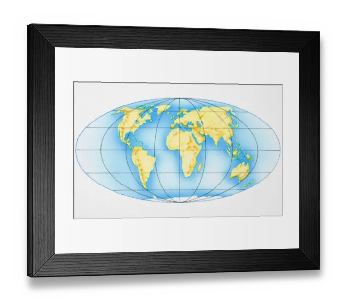 Framed Print : Globe of the World Framed Print : Globe of the World