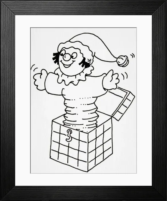 Framed Print : Jack-in-the-box Framed Print : Jack-in-the-box