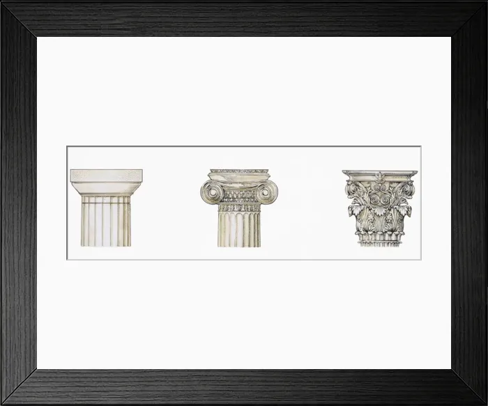 Framed Print : Capitals Framed Print : Capitals