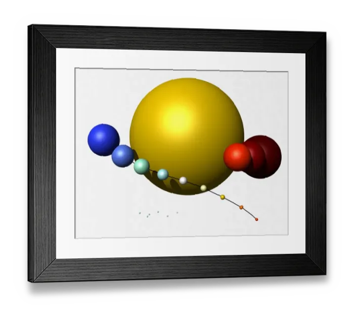 Framed Print : Diagram showing size of stars from white dwarfs to super giants, digital illustration Framed Print : Diagram showing size of stars from white dwarfs to super giants, digital illustration