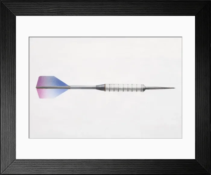 Framed Print : Dart, side view Framed Print : Dart, side view