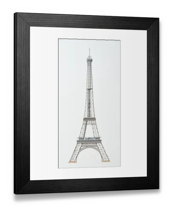 Framed Print : France, Paris, Eiffel Tower Framed Print : France, Paris, Eiffel Tower