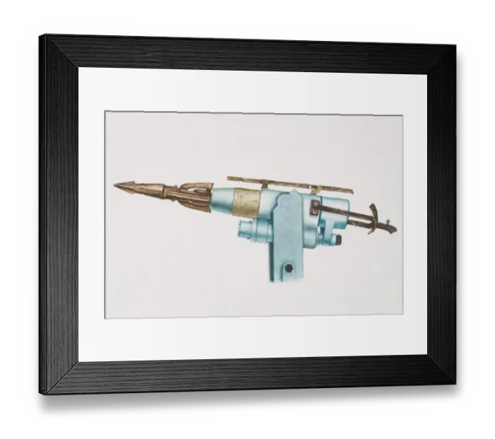 Framed Print : Metal harpoon Framed Print : Metal harpoon