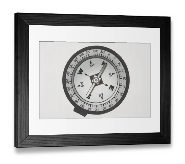 Framed Print : Marine compass Framed Print : Marine compass