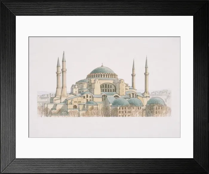 Framed Print : Turkey, Istanbul, Hagia Sofia Framed Print : Turkey, Istanbul, Hagia Sofia
