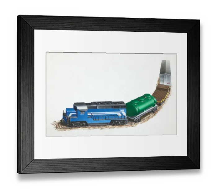 Framed Print : Freight train Framed Print : Freight train