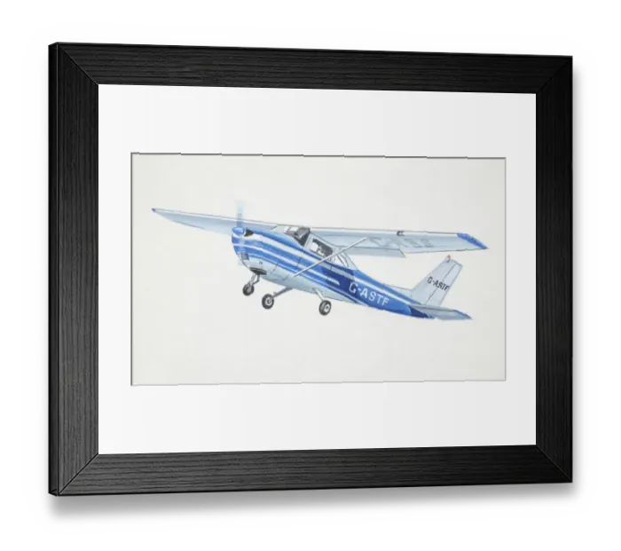 Framed Print : A light plane Framed Print : A light plane