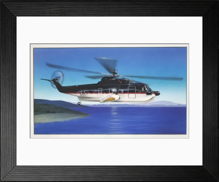 Framed Print : Mail helicopter Framed Print : Mail helicopter