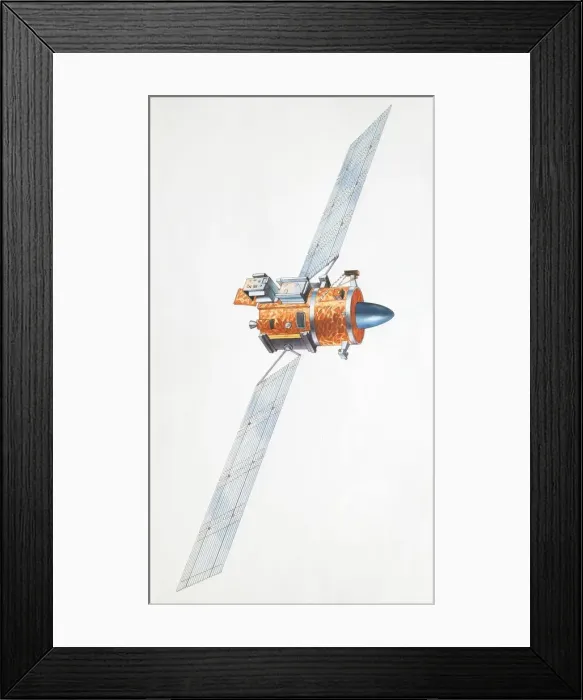 Framed Print : Deep Space 1 spacecraft, front view Framed Print : Deep Space 1 spacecraft, front view