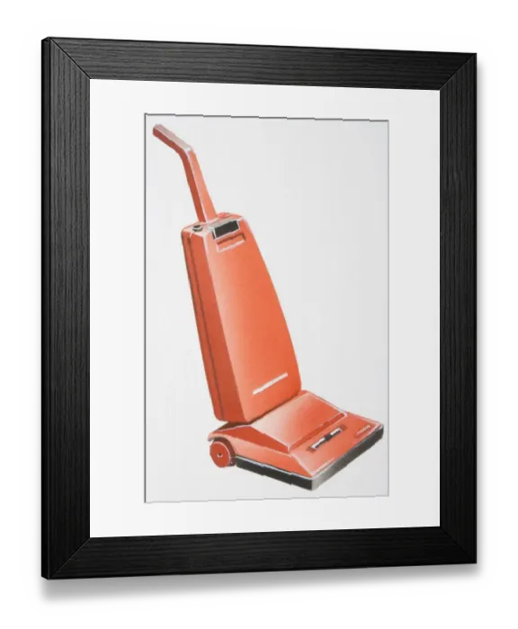 Framed Print : Red vacuum cleaner Framed Print : Red vacuum cleaner