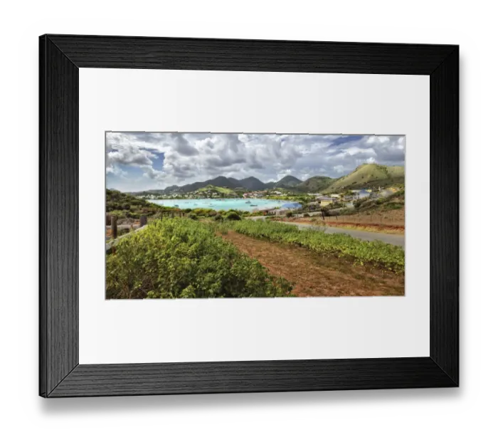 Framed Print : Pinel Island Pinel Bay Saint Martin Sint Maarten Caribbean Framed Print : Pinel Island Pinel Bay Saint Martin Sint Maarten Caribbean