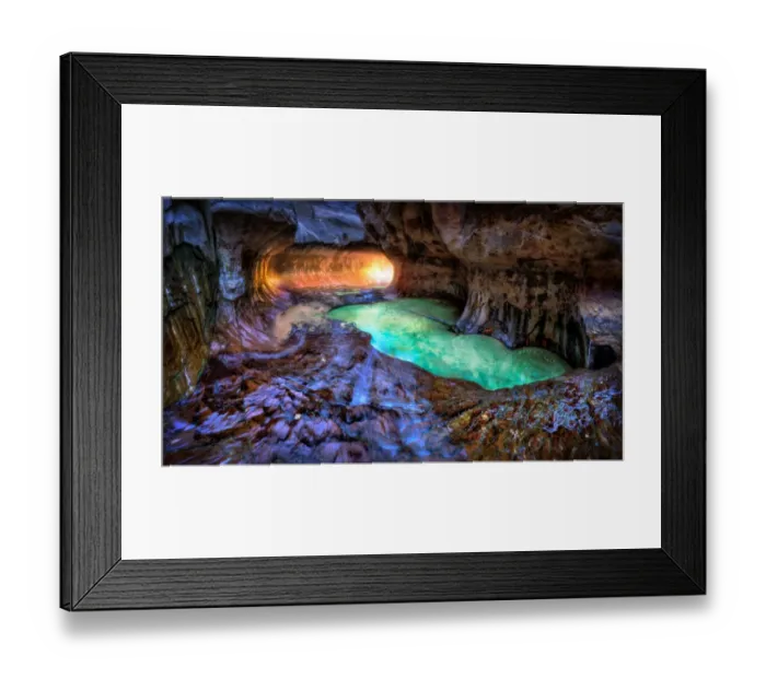 Framed Print : Dream Canyon, The Subway, Zion National Park Utah Framed Print : Dream Canyon, The Subway, Zion National Park Utah
