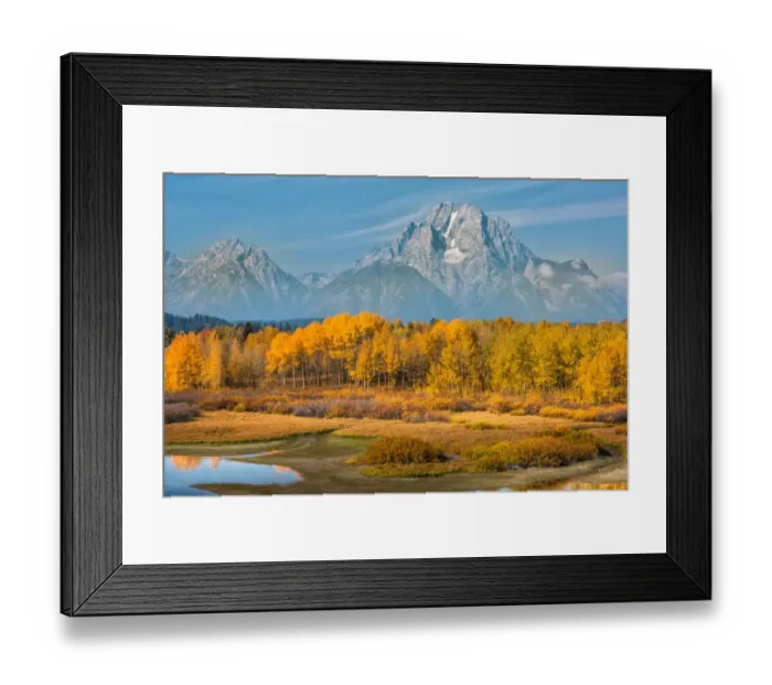 Framed Print : Oxbow Bend on the Snake River Grand Teton National Park Wyoming USA Framed Print : Oxbow Bend on the Snake River Grand Teton National Park Wyoming USA