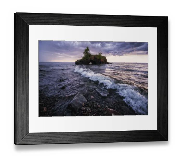 Framed Print : Hollow Rock Minnesota Framed Print : Hollow Rock Minnesota