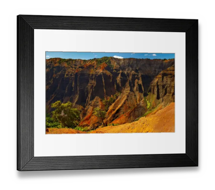 Framed Print : Dramatic light on the Waimea Canyon Ridges and Spires. USA, Hawaii, Kauai, Waimea Canyon, landscape Framed Print : Dramatic light on the Waimea Canyon Ridges and Spires. USA, Hawaii, Kauai, Waimea Canyon, landscape