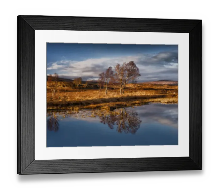 Framed Print : Loch Ba Reflections Framed Print : Loch Ba Reflections