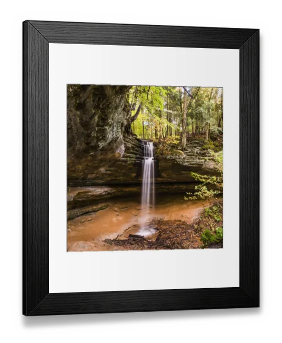 Framed Print : Memorial Falls #2 Framed Print : Memorial Falls #2