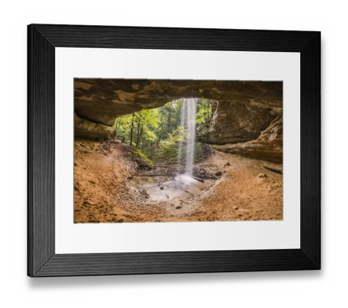 Framed Print : Memorial Falls #1 Framed Print : Memorial Falls #1