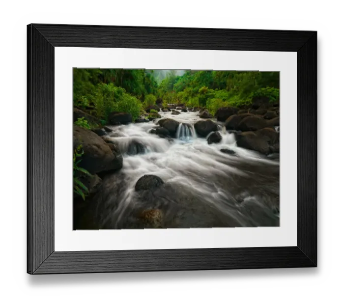 Framed Print : Scenic cascades on Kauai, Hawaii Wonderlust2015 Framed Print : Scenic cascades on Kauai, Hawaii Wonderlust2015