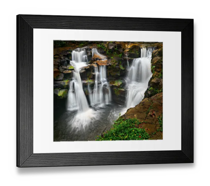 Framed Print : Hoopii Falls Kauai Hawaii Wonderlust2015 Framed Print : Hoopii Falls Kauai Hawaii Wonderlust2015