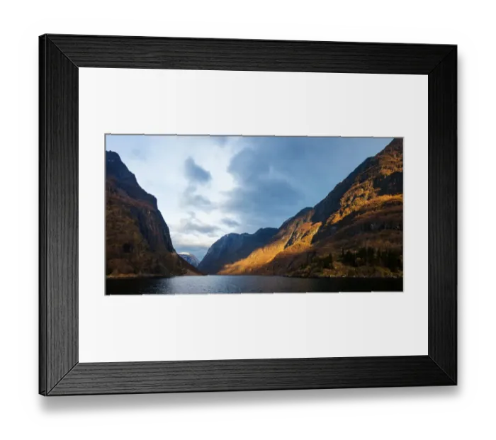 Framed Print : Norwegian Fjordlands