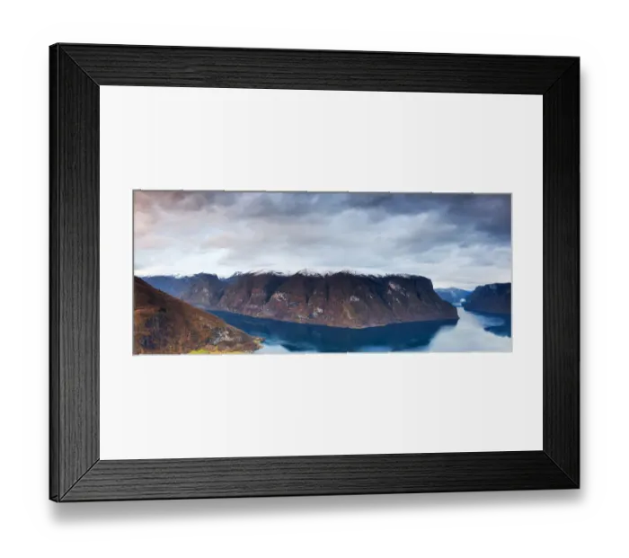 Framed Print : Norwegian Fjordlands
