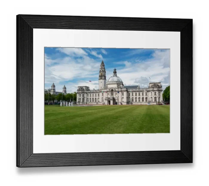 Framed Print : Cardiff City Hall Framed Print : Cardiff City Hall