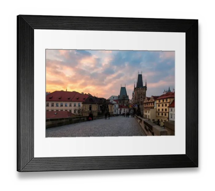 Framed Print : Prague atmosphere Framed Print : Prague atmosphere